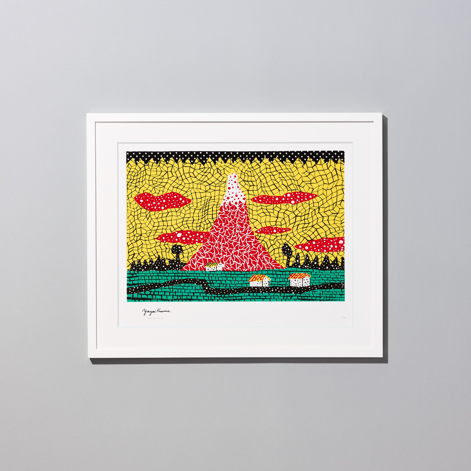 YAYOI KUSAMA STORE | アートポスター
赤富士