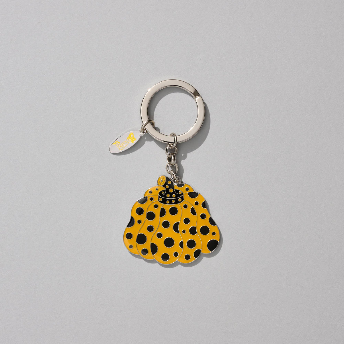Key Ring Pumpkin Yellow/ Black ｜Yayoi Kusama Official Art Goods 