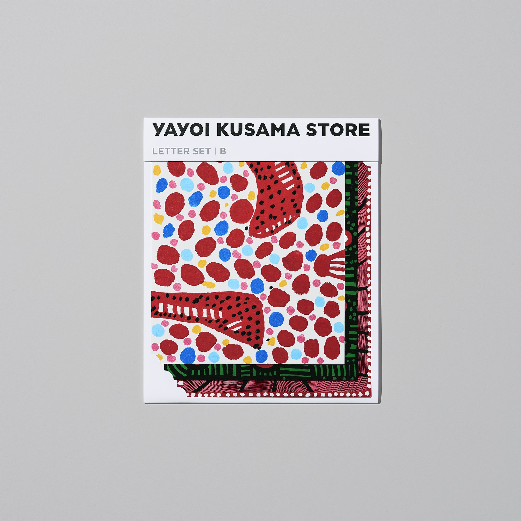 雑貨 Putos様 レターセットB 毎日愛について祈っている｜草間彌生 アートグッズ公式