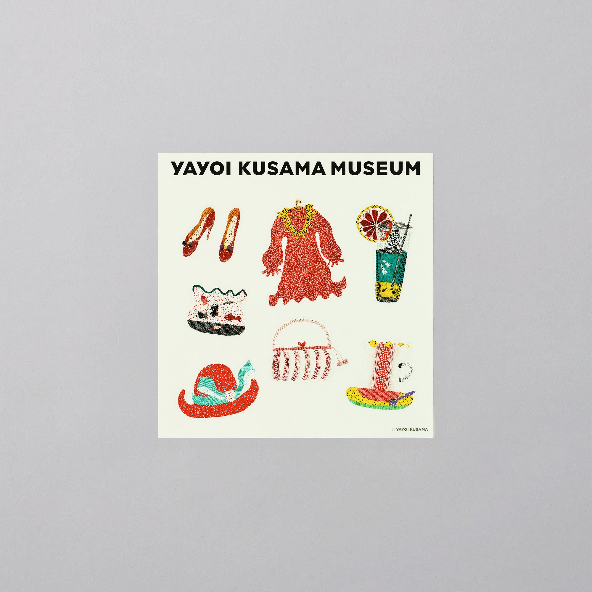 <tc>Stickers　Going Out - KUSAMA </tc>